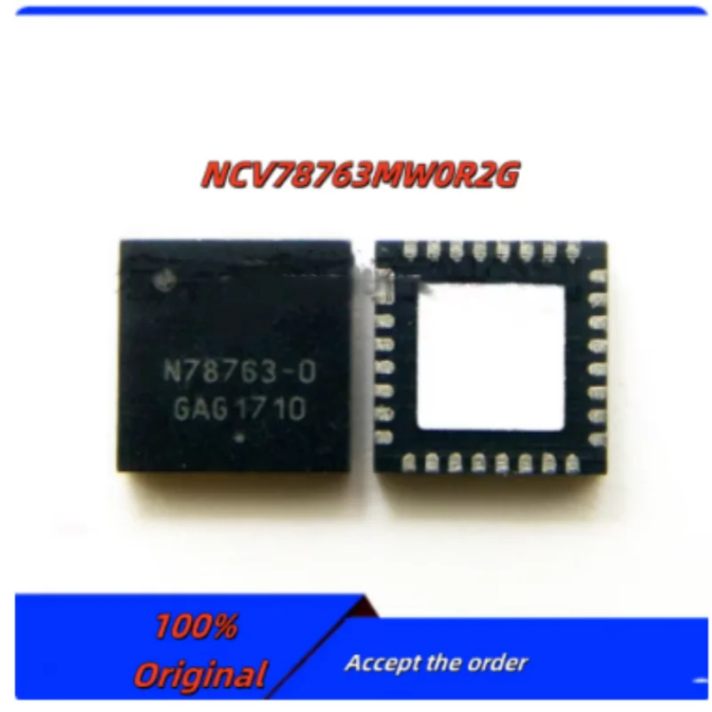 2PCS NCV81599MWTXG NCV78763MW0R2G NCV78763MW4R2G  Semiconductor Automotive Power Management IC SMD Voltage Regulator