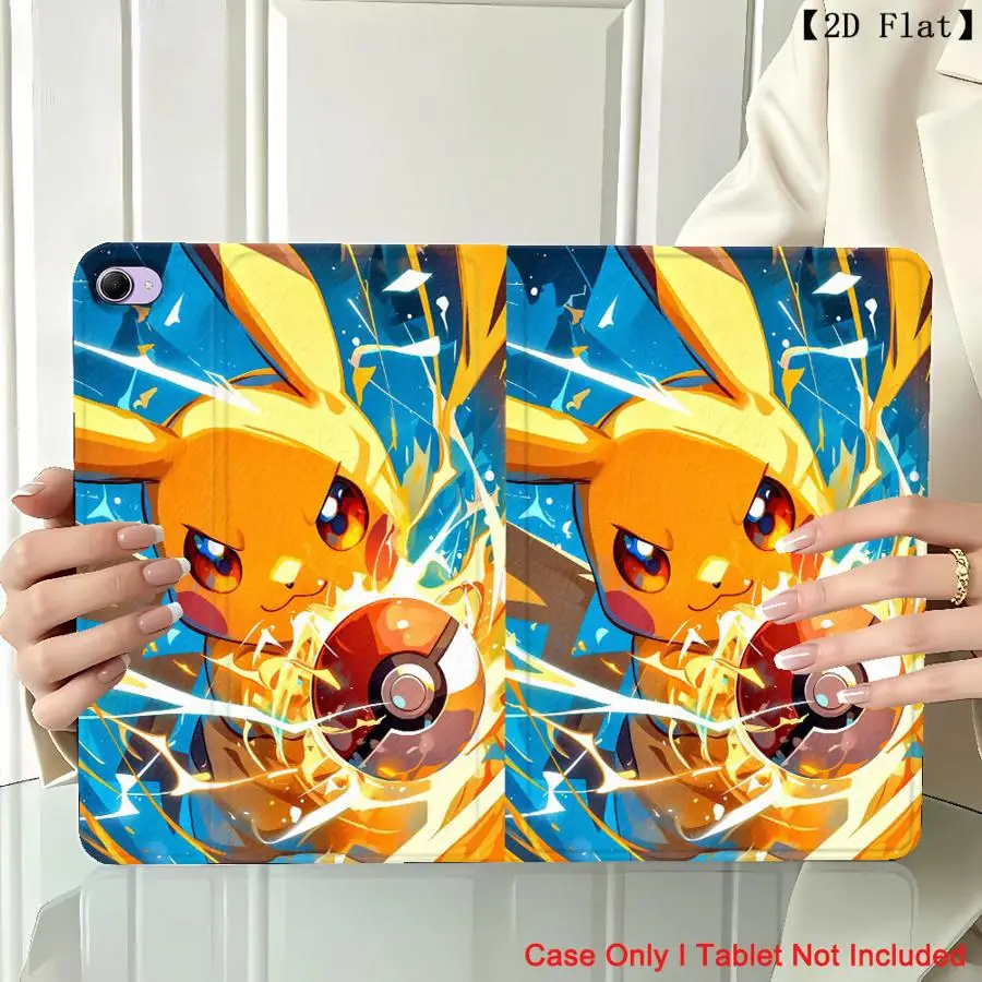Case for Xiaomi Pad 5 6 7 8 Pro Redmi Pad SE K Pad 8.8 9.7 12.4 Inch Pad 6s Pro 7 Ultra With Pencil Holder Funny Pokemons - view 6