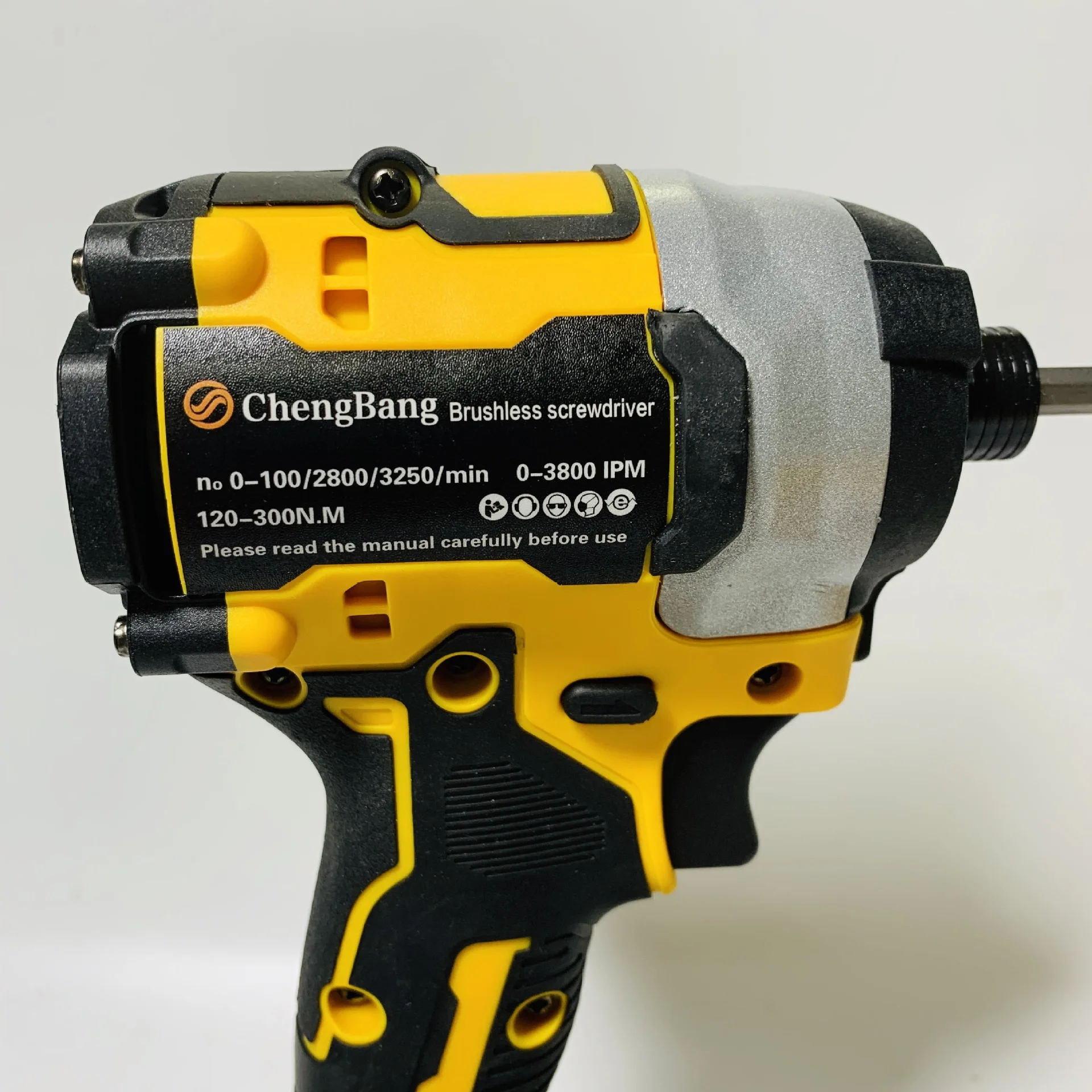 Yellow High Power Screw drivers 300N.M Cordless Impact Drill Brushless Electric Torque Screwdriver With De-walt Original Battery