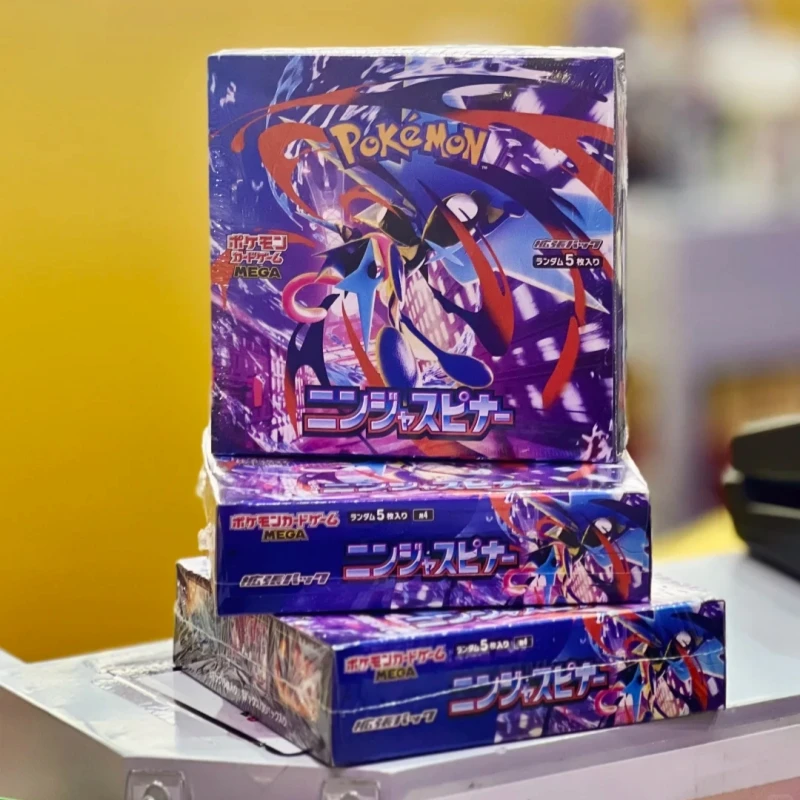 carta-originale-pokemon-ninja-spinner-giapponese-ptcg-m4-pacchetto-supplementare-carta-da-collezione-per-gioco-di-scambi-giocattolo-per-bambini-regalo-di-compleanno