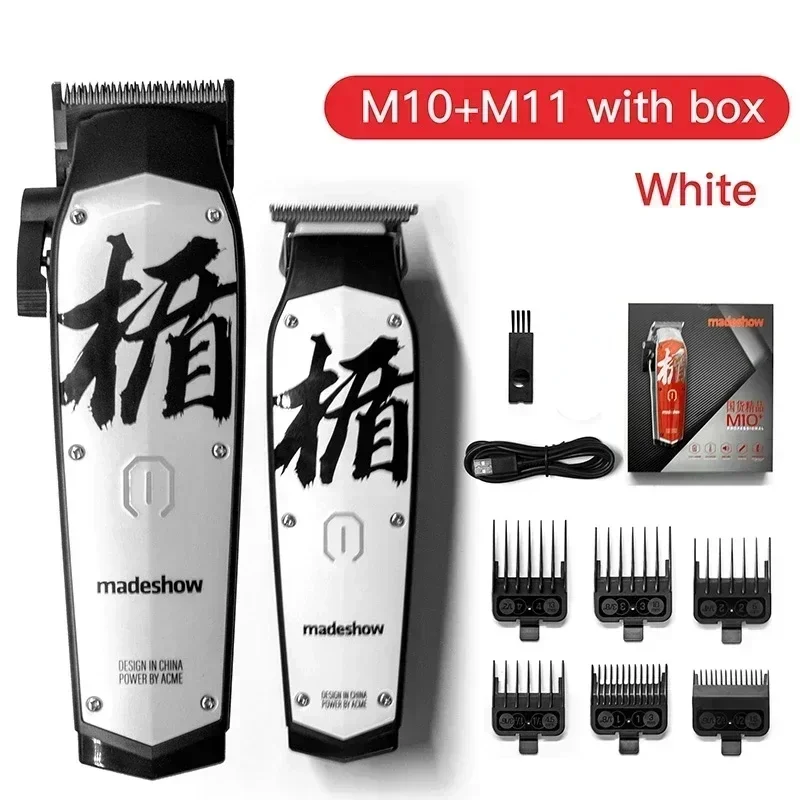 Madeshow M10+ M11 Hair Clippers for men,cordless Hair Clipper
