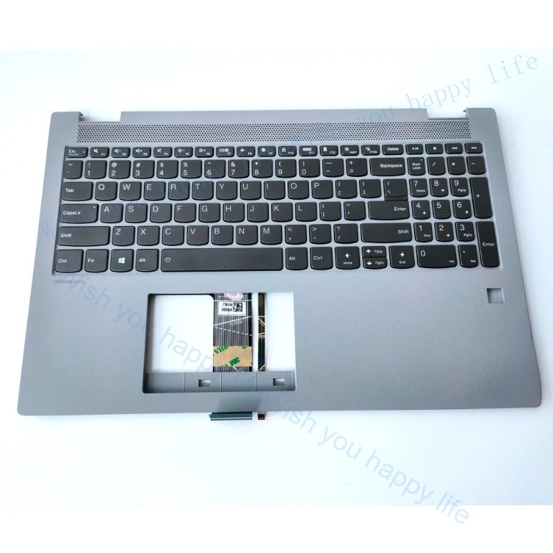 

LL NEW For Lenovo Ideapad Flex 5-15IIL05 Palmrest Keyboard Backlit Upper Case FPR