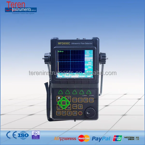 Automatic search, automatic display, scanning ultrasonic defect detector