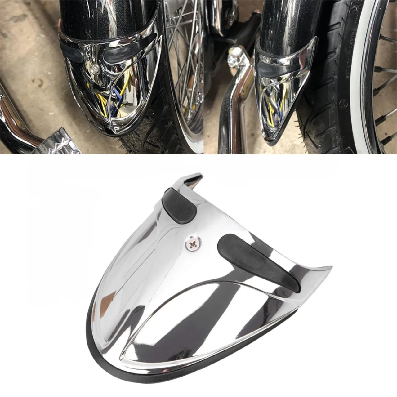 

Удлинитель переднего крыла мотоцикла для Harley Sportster XL883 1200N X48 2013-2019, защита от брызг.