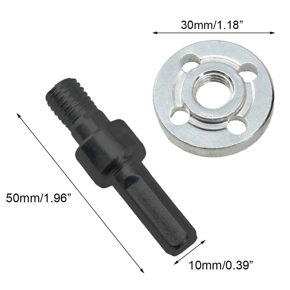 10mm elektrische Bohrmaschine Konvertierungs winkels chl eifer Pleuel zum Schneiden von Scheiben poliers cheibe Metall griff halterung Adapter