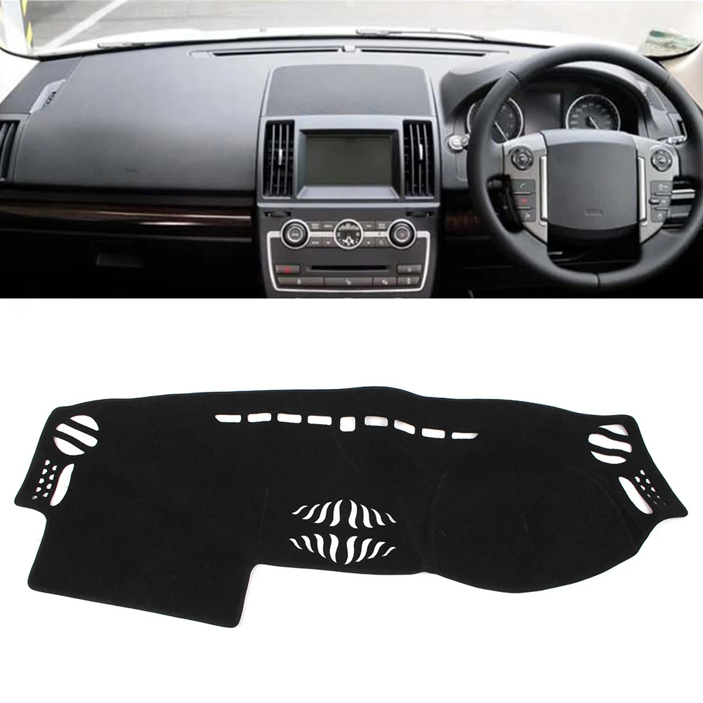 1Pcs Car Dash Mat Dashboard Cover Dashmat For Land Rover LR2 Freelander 2 L359 2007 2008 2009 2010 2011 2012 2013 2014 RHD