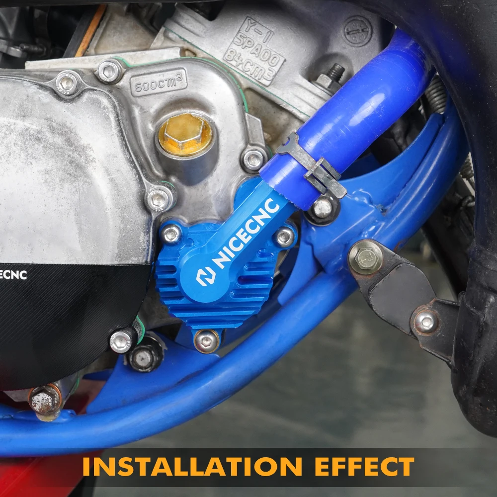 NICECNC Do Yamaha YZ85 2002-2018 2017 2016 2015 2014 2013 YZ 85 Motocross Pompa Wody Wirnik Chłodnicy Osłona Pompy Wody Zestaw