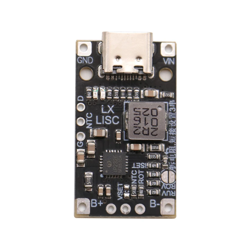 3.7V lithium battery, 5V charge, 2 strings, 3 strings lithium battery booster charging pad module, support QC fast charging