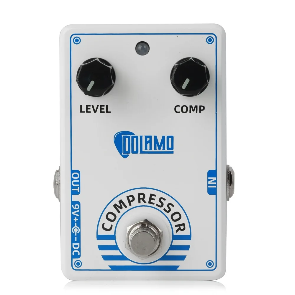 

Dolamo D-1 Compressor Guitar Effect Pedal Effects Processors True Bypass Electric Guitar Parts Dyna Compressor Low level noise