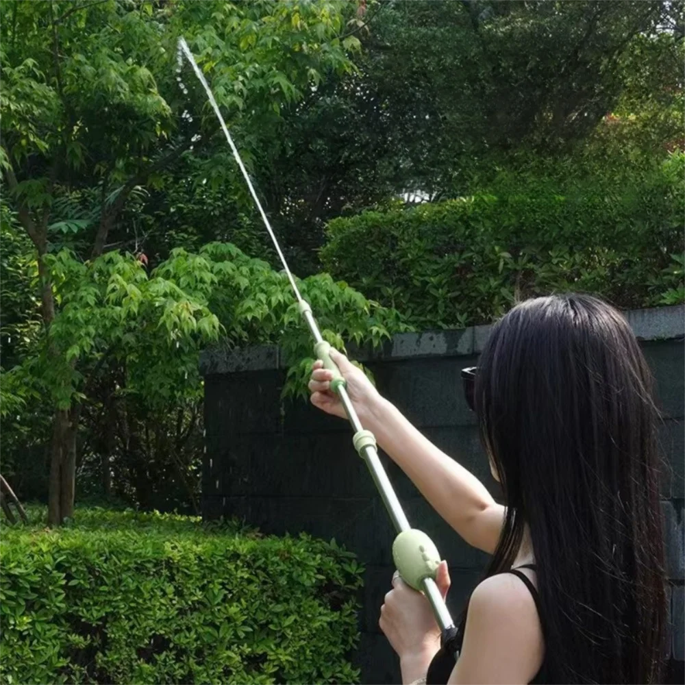 New Summer Water Spray Tool Pull Type High-pressure Water Play Toys Long Range Water Splashing Pulling For Water Fights