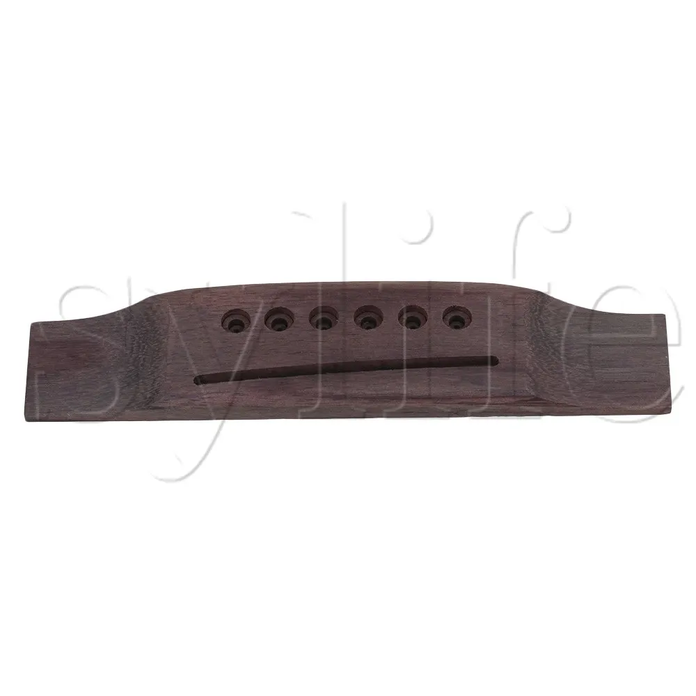 Saddle Thru Acoustic Guitar Bridge Rosewood