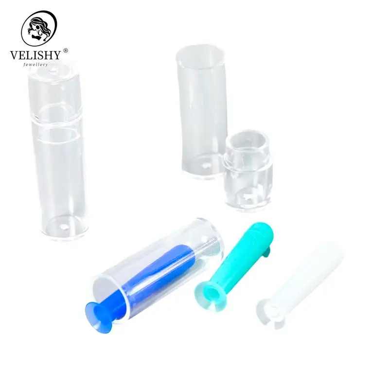 

Practical Soft Hollow Silica Gel Length 2.8cm Lenses Small Suction Cups Stick for Travel Mini Lens Useful Remove Clamps