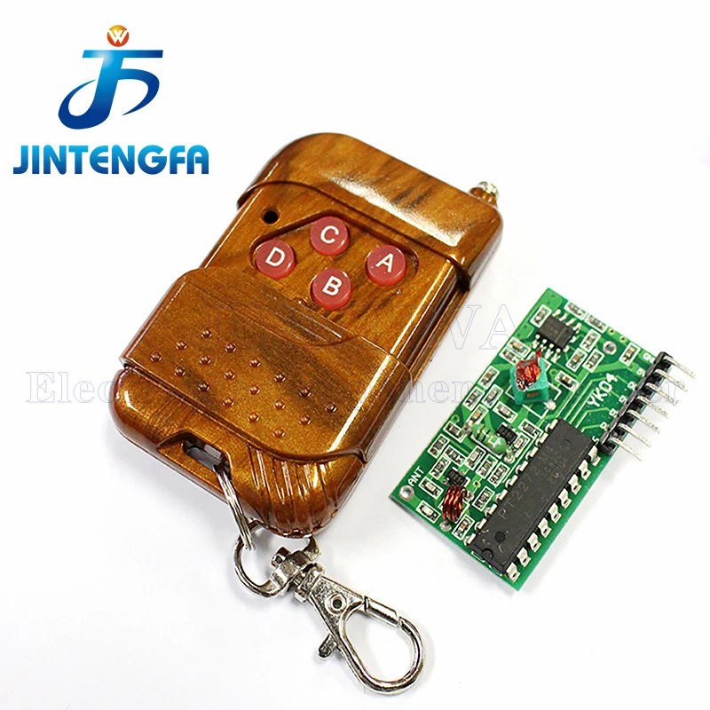 2262/2272 4 Channel 315Mhz Key Wireless Remote Control Kits Receiver module For arduino