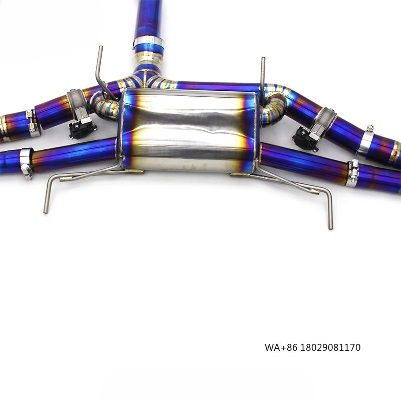 

Выхлопная система COC, титановая выхлопная труба Catback для Nissan GT-R R35 R34 3.8TT 2008-2023, глушитель клапана