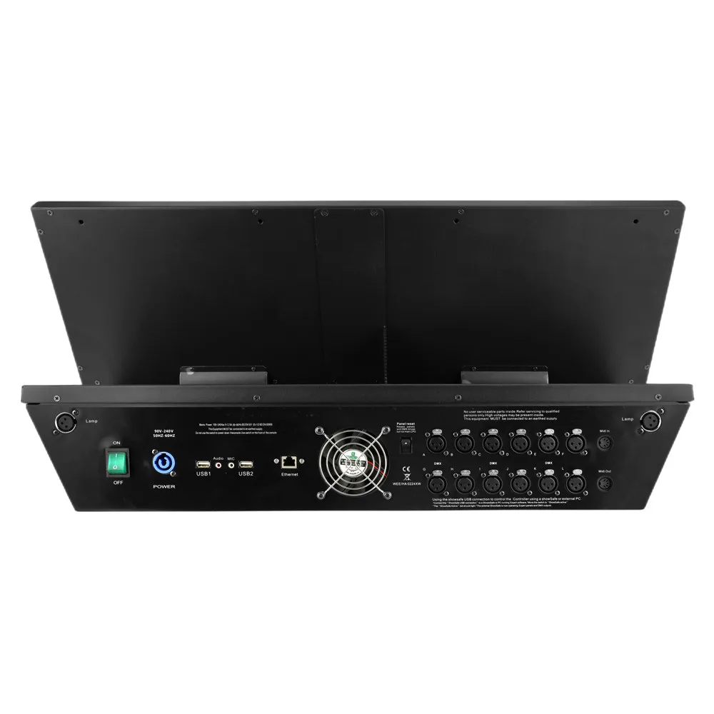 Dual Touch Lighting Console DMX Stage Lighting Console Dimmer DMX512 Controller for Live Event DJ Night Club Controller AA