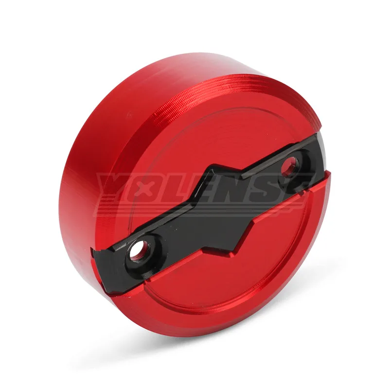 Motorradzubehör Vorderradbremsflüssigkeitsbehälter-Abdeckung Ölbehälterdeckel für 675SR 675SR-R 675NK 675 SR NK SRR