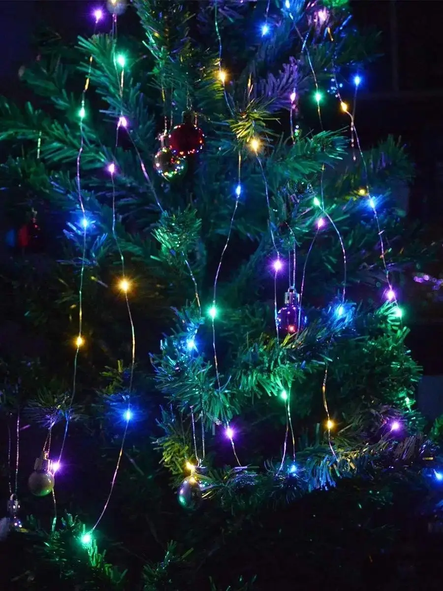 300LED Christmas Fairy Lights String Tree Branch Garland Lighting Holiday Ornaments Party Room Decorations for Christmas Tree