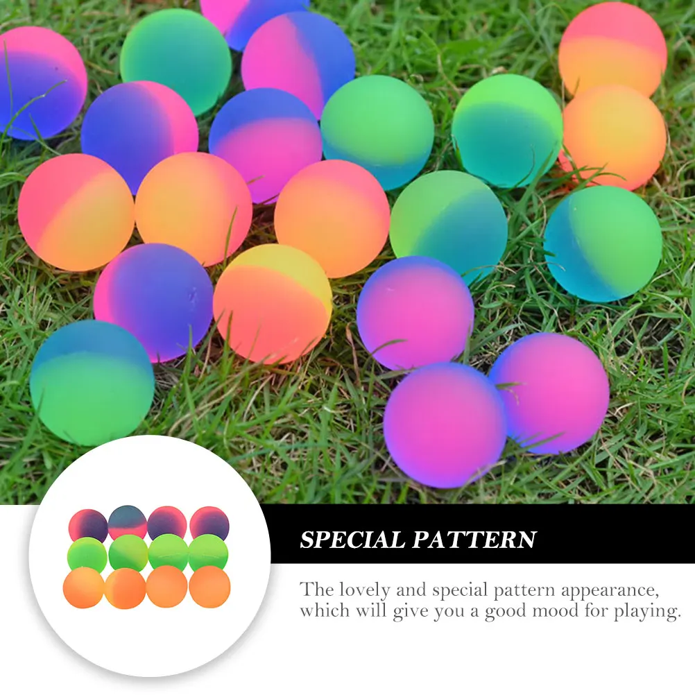 12 pezzi palline rimbalzanti per bambini palline rimbalzanti in gomma satinata gioco di società sollievo dallo stress bambini divertimento giocattolo di gomma per bambini giocattoli rimbalzanti
