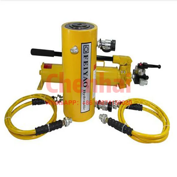 FEIYAO Double acting 250 ton hydraulic jack