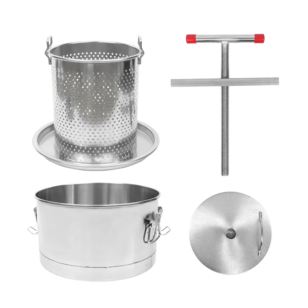 Máquina de prensado de cera de abeja, Extractor Manual de miel, nuevo estilo