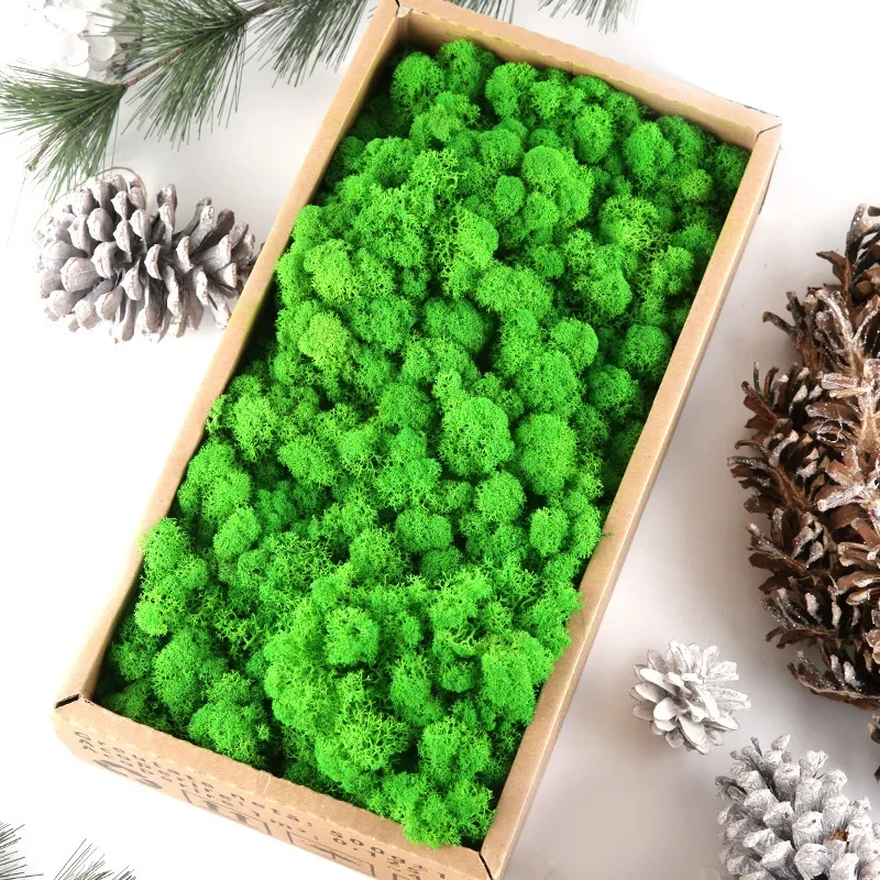 

Artificial Simulation Moss Green Eternal Life Moss Grass Plant Home Wall Decor Garden Landscape Material deliver