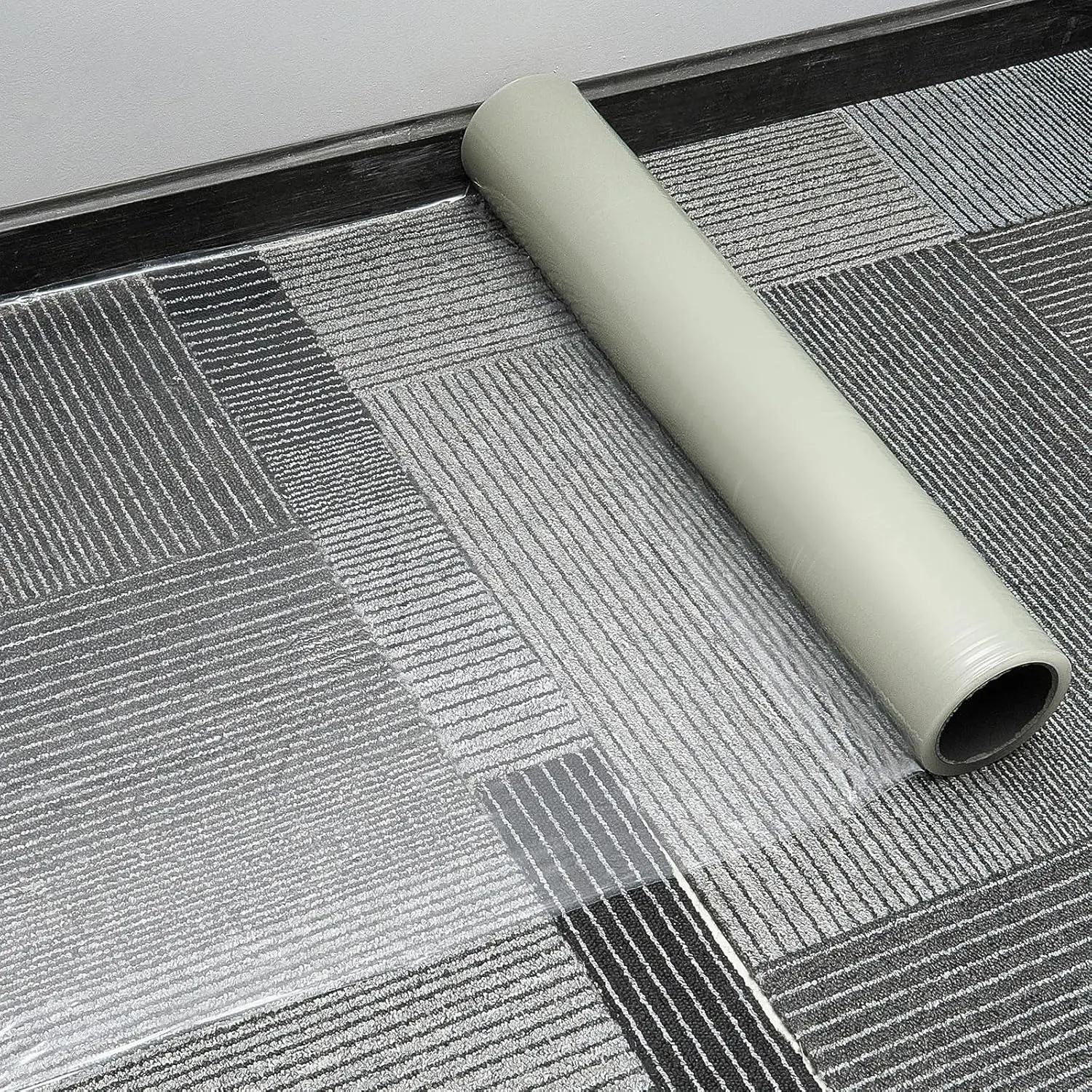 

Carpet Protection Film Plastic Protector Self Adhesive Clear Cover Carpet Sticky Heavy Duty Shield Covering Tape Protect