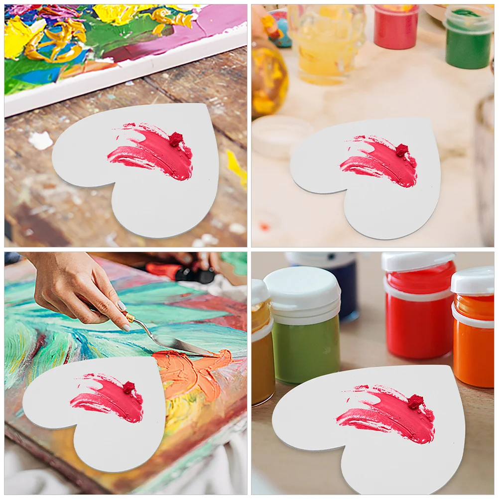 

6Pcs Convenient Blank Oil Painting Boards Excellent Texture for DIY Artistic Creation Sketching Art Painting Frames