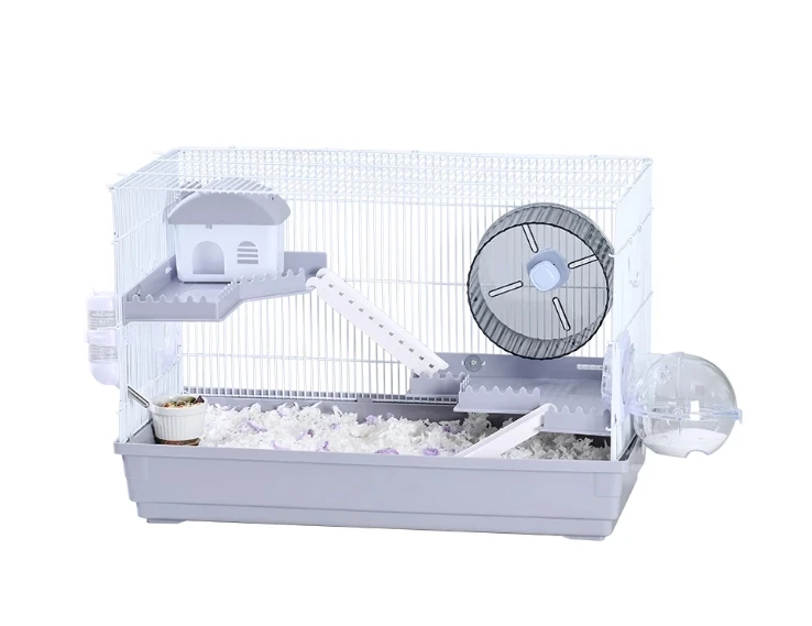 Custom Golden Bear Extra Large Luxury Villa Cheap 60 Space Pet Three-Layer Hamster Cage Basic Beds & Accessories