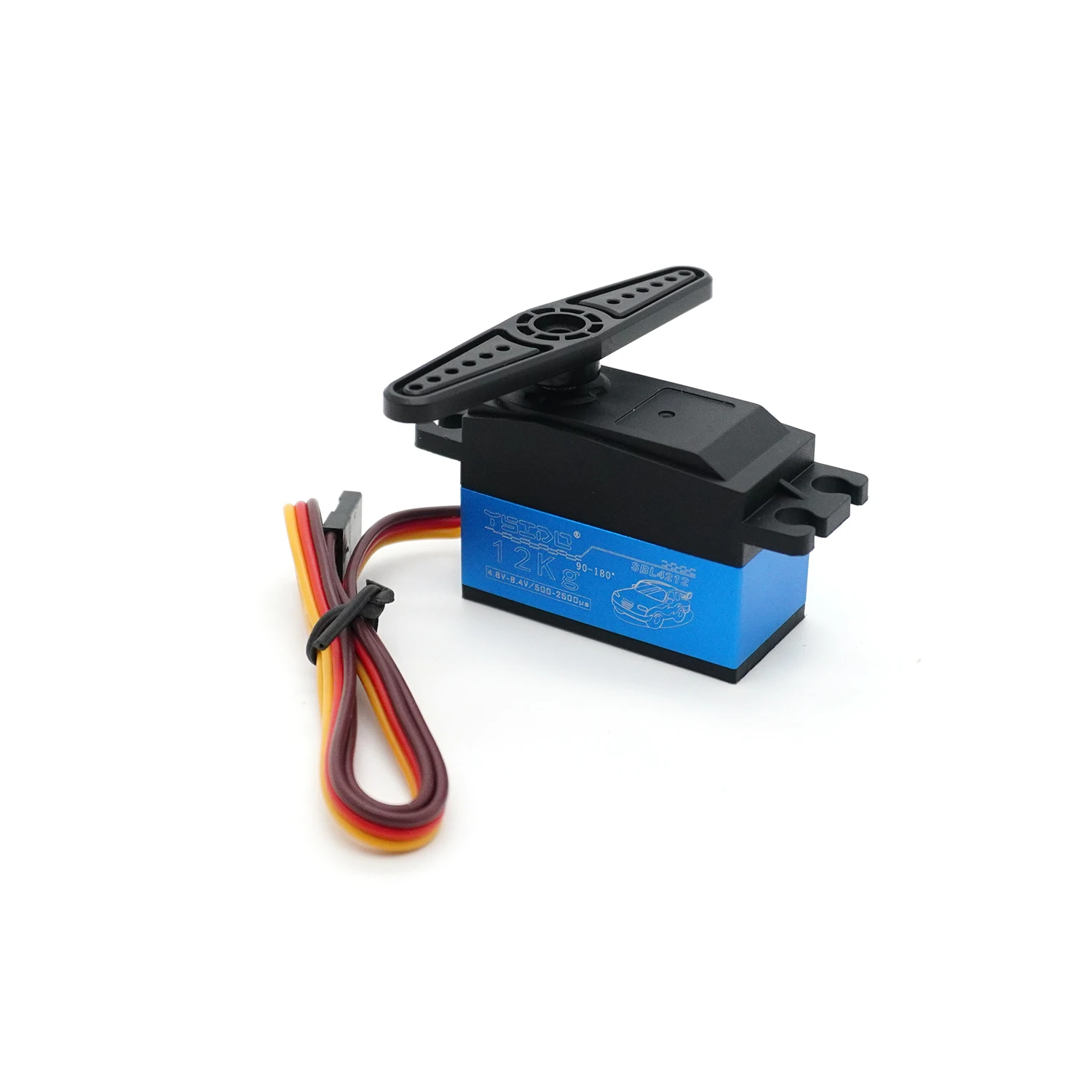 12KG Digital Servo motor Low Profile Fast with 25T Horn for 1/10 1/12 RC Car Wltoys SCX10 TRX4 RC Boat Robot Helicopter Crawler