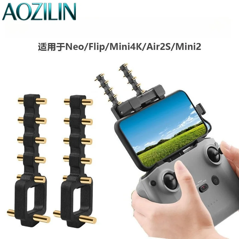 AOZILIN Drone Remote Yagi Antenna Signal Booster Range Extender Fit Neo Mini4K Air2S Transmitter Accessory 5 Pcs Pack