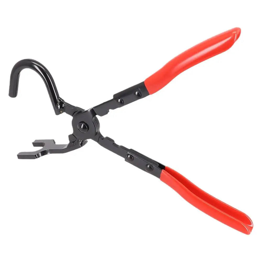 Car Exhaust Rubber Pad Plier Exhaust Hanger Removal Puller with Anti-Slip Handle Alloy Exhaust Pipe Removal Plier Tool for O9J8