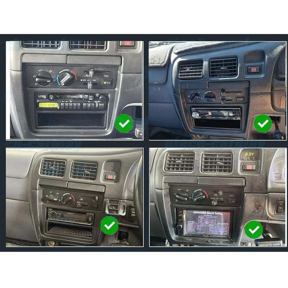 7'' FOR Toyota Hilux 1997-2002 Car Radio Android GPS Navi Head Unit Carplay Apple Android Bluetooth Camera Google Map FM Stereo