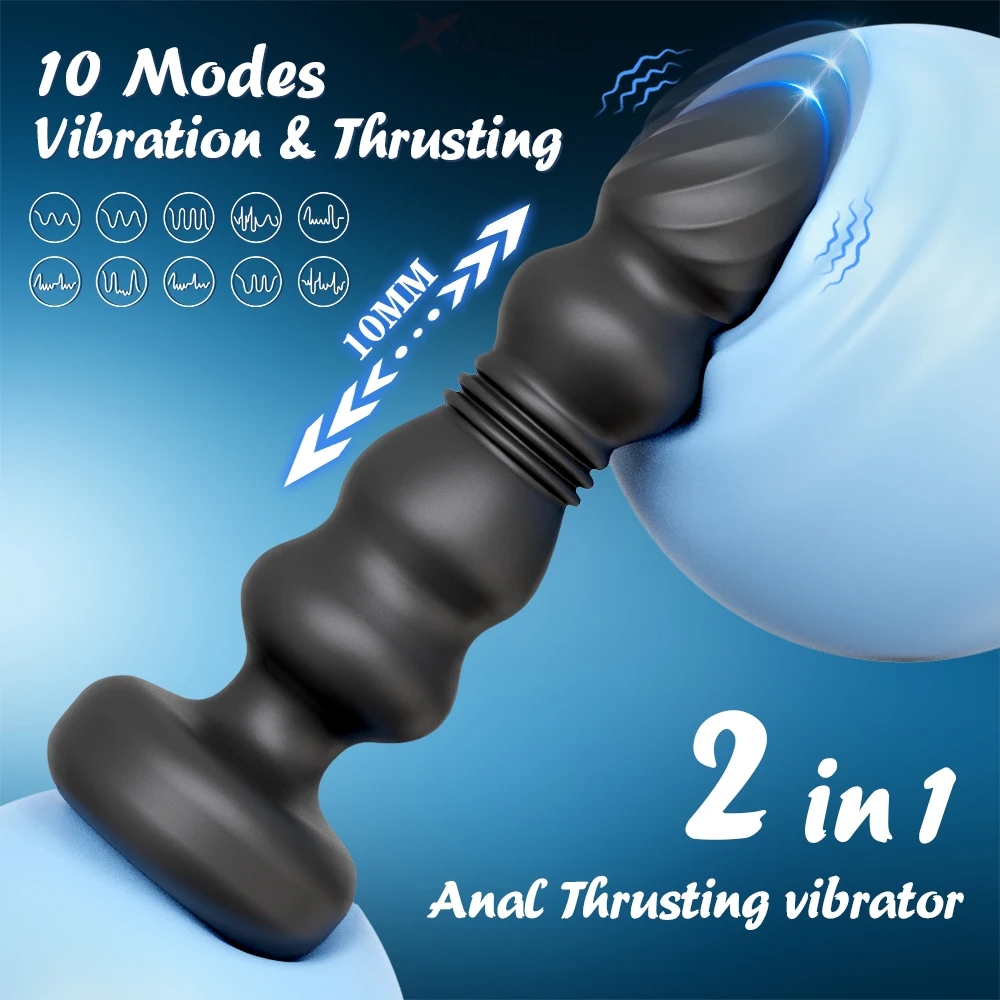 Wibrator z korkiem analnym gejowskie kulki analne Butt Plug stymulator Dildo masturbacja penetracja wibracje analne mężczyźni kobiety Anal Sex zabawki