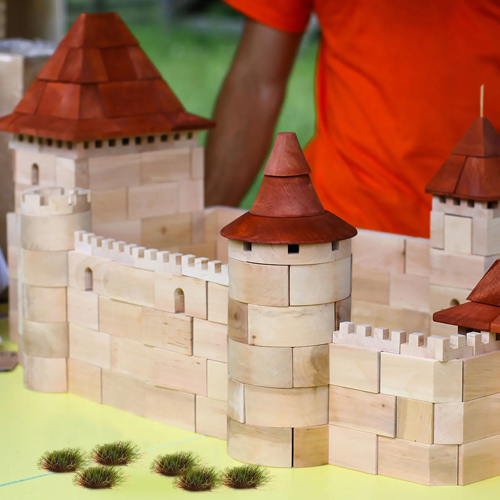 

Искусственные травяные кластеры для DIY-проектов: миниатюрные растения, статичные кластеры, украшения для песочниц, декор из искусственной травы для железнодорожных макетов