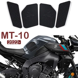 2022 For Yamaha MT10 MT-10 SP 2023 2024 Motorcycle Tank Traction Pad Anti Slip Sticker Gas Knee Grip Protector mt 10 Tank Pad