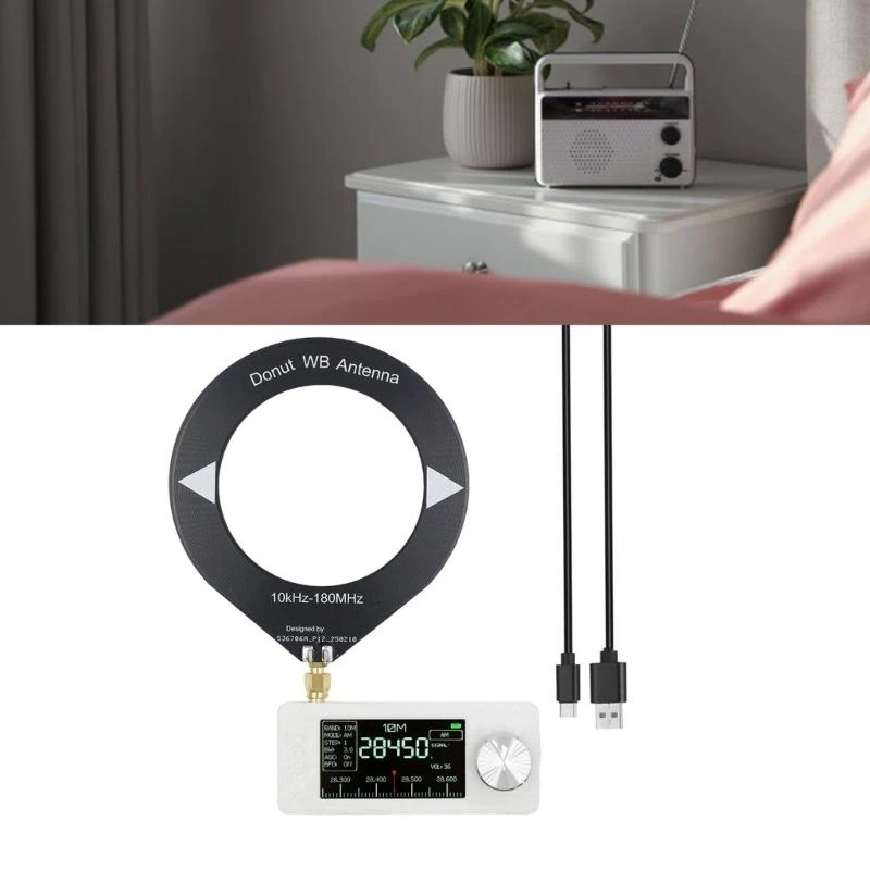 

SI4732 Mini Pocket Radio 0.5-108MHz With Antennae Enhances Reception And Multiple Band Coverage For Outdoor Hiking D2RC