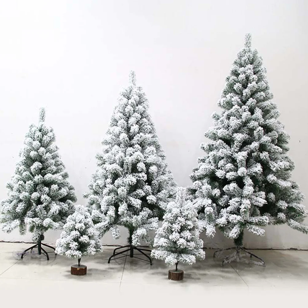 

Artificial Christmas Tree Simulated Home Decor White Xmas Adornment Ornament Scene Layout Prop Creative