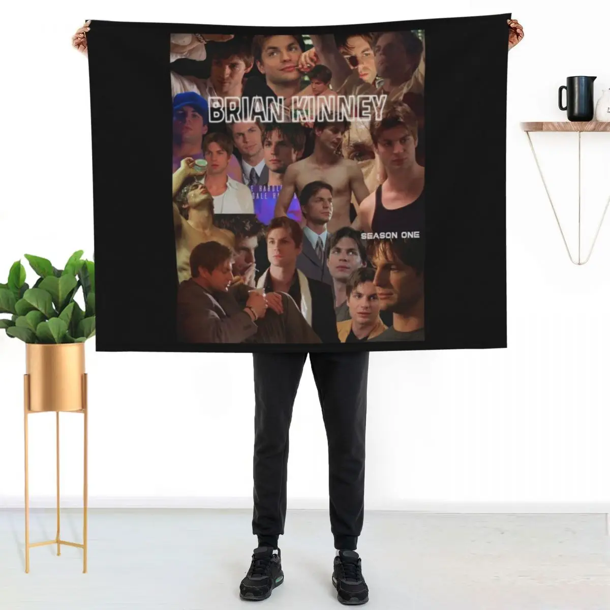 Brian Kinney: Season one Throw Blanket Thins Picnic Luxury Brand Stuffeds Luxury heavy to sleep Blankets
