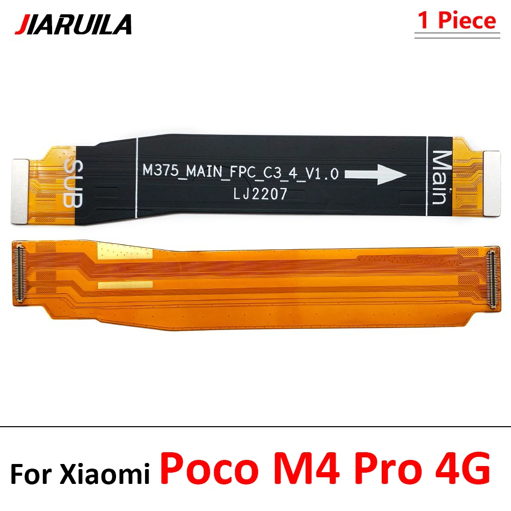 Imagem -03 - Placa-mãe Fpc Conector da Placa Principal Cabo Flexível para Xiaomi Poco f1 f2 f3 f4 f5 gt x3 x4 x5 x6 m4 Pro 4g 5g Lote 50 Pcs Novo