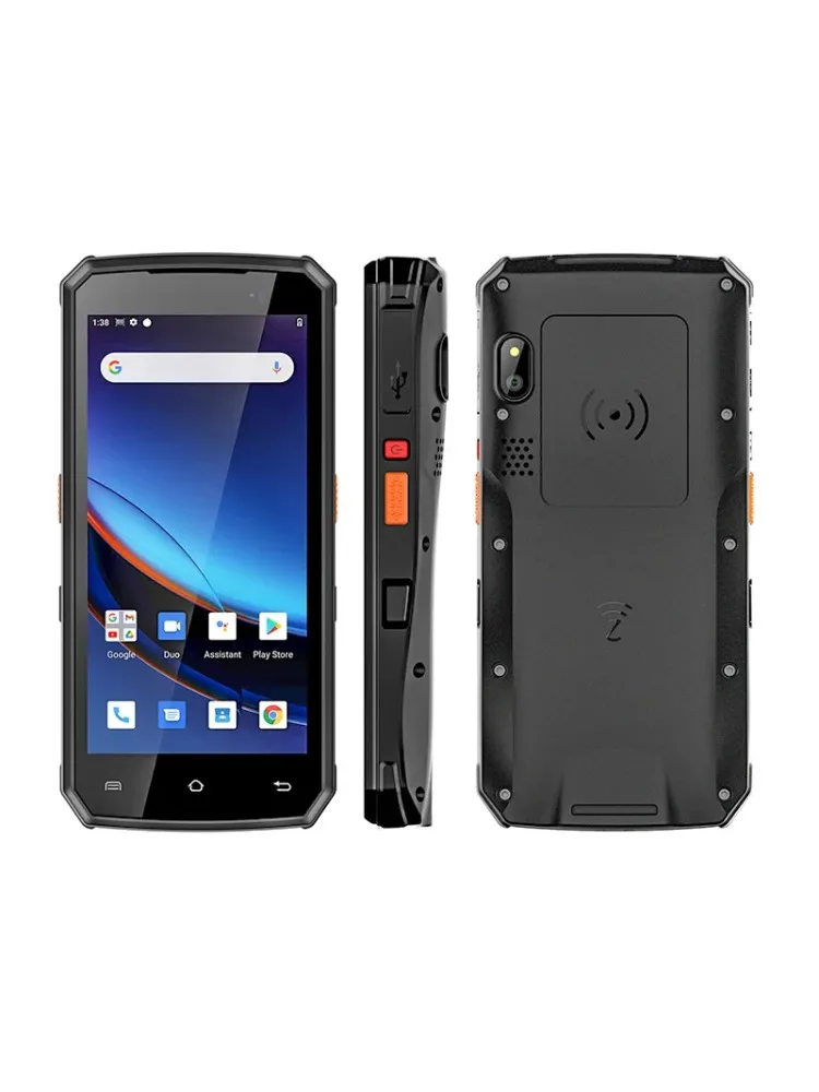 UNIWA M580S 4G Smartphone Android Industriële Robuuste PDA met Barcodescanner 5,5 Inch 4GB RAM + 64GB ROM 3900mAh Mobiele Telefoon NFC - afbeelding 2