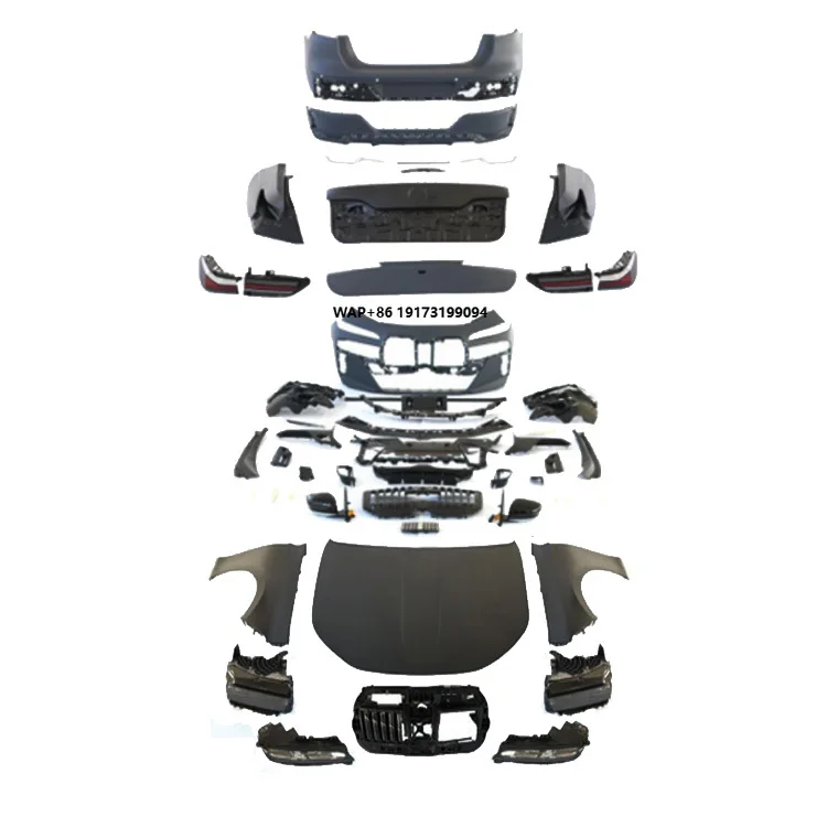 2009-2015 for 7 Series F01 F02 Front Plug Play Bolt-On High Quality Body Kit Grill Trunk Lid Fender LED Headlights Tail Bumper