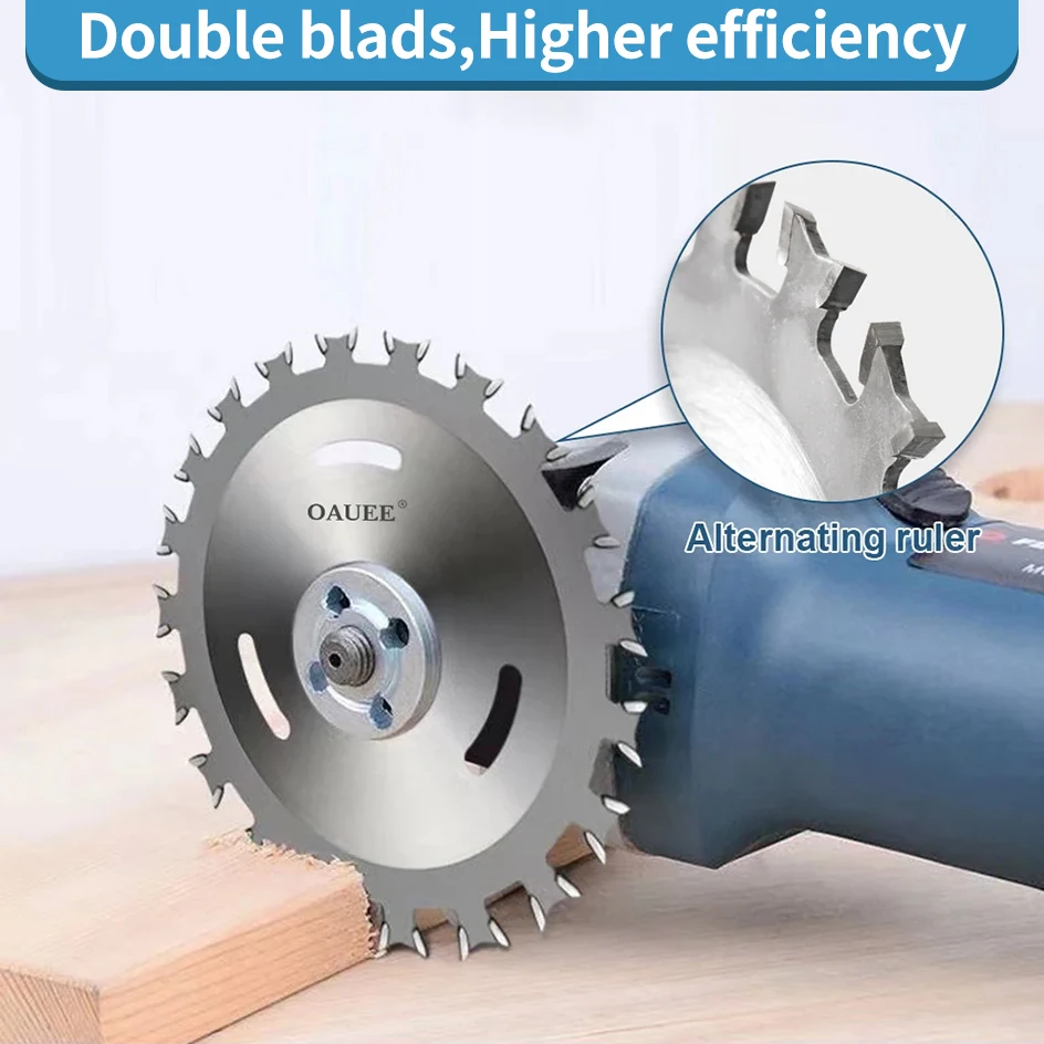 Alloy Double Side Saw Blade Woodworking Multitool Roughing Disc For Wood Multifunctional Metal Saw Wood Aliuminum Cutting Disc