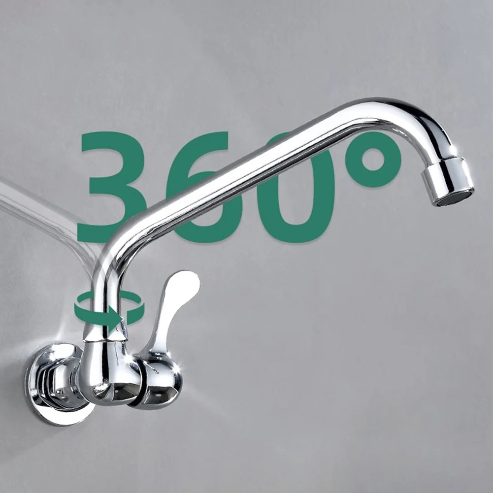 

Wall Mounted Kitchen Faucet Single Cold Water Wall Taps Sink Faucet Kitchen &bathroom Brass Wall Sink Tap