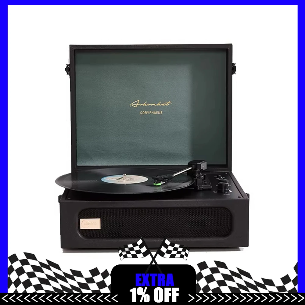ARKROCKET ARCP01 Vinyl Record Player Sound Lossless Sound Quality Vinyl Record Player Support High Speed Bluetooth 5.1 Gifts