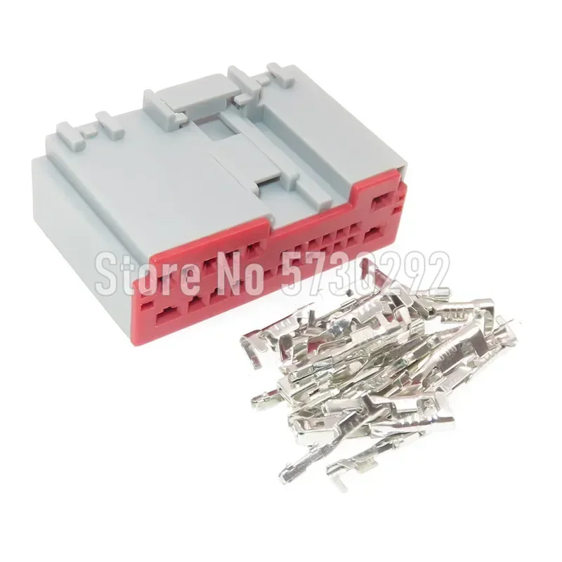 24P Automotive Auto Power Speaker Cable Plug Audio Connect Wiring Harness Connector With Terminals For BUICK