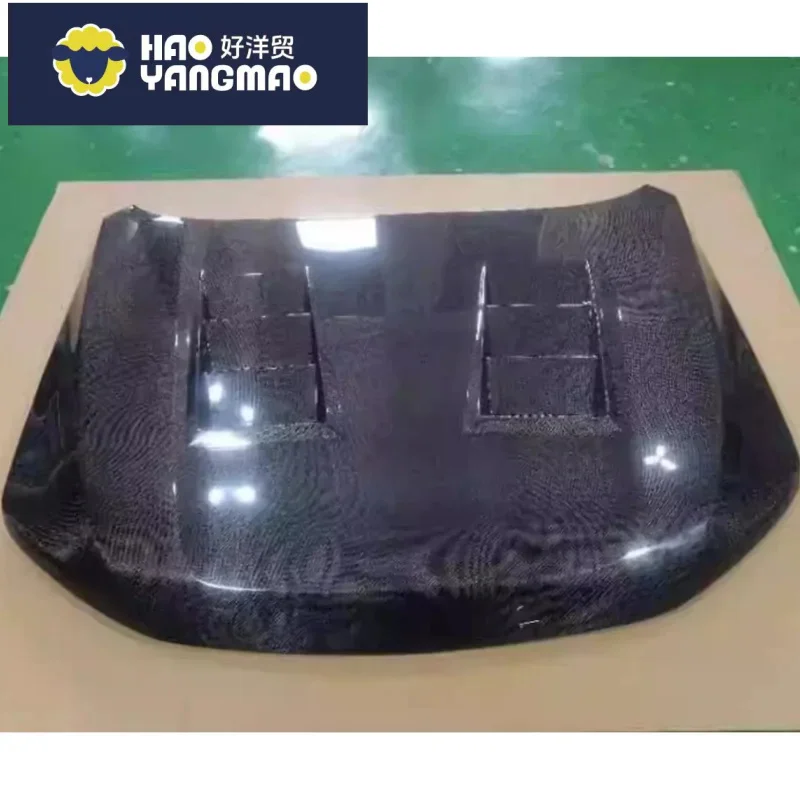 Suitable for Body Kit Carbon Fiber Engine Cover for Poer Bonnet Weight Hood Car Accessories