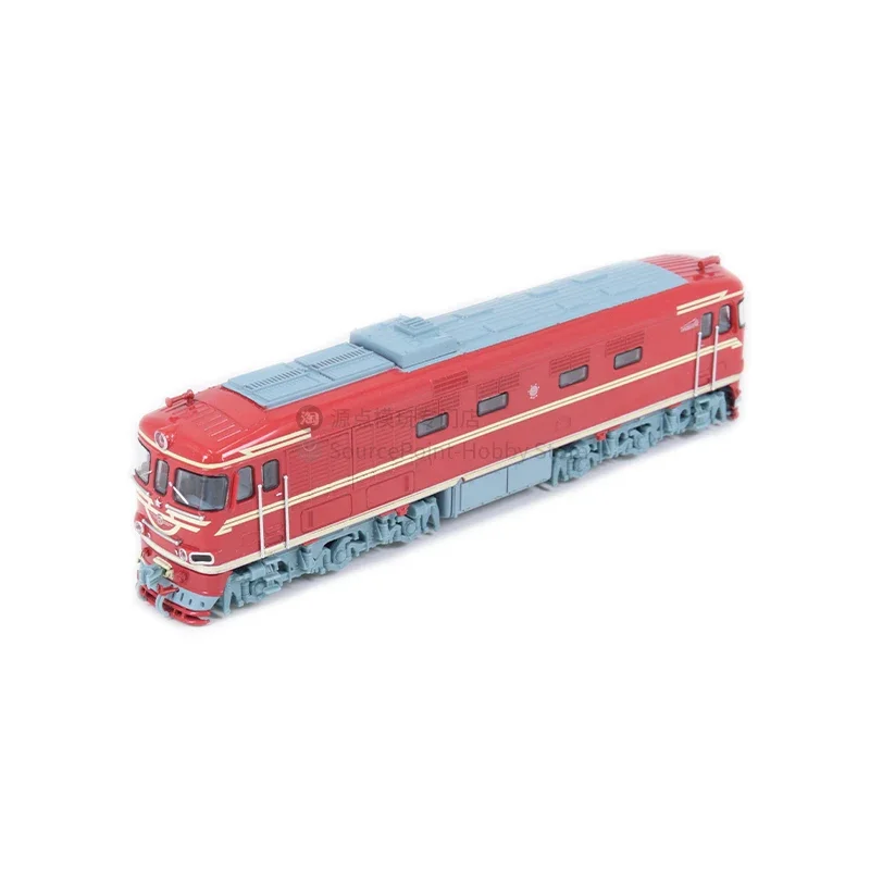 1/87 USSR 2nd Generation TEP60 Diesel Locomotive Die-cast Models Original Belarus And Lithuania Passenger Train Model JLKN007