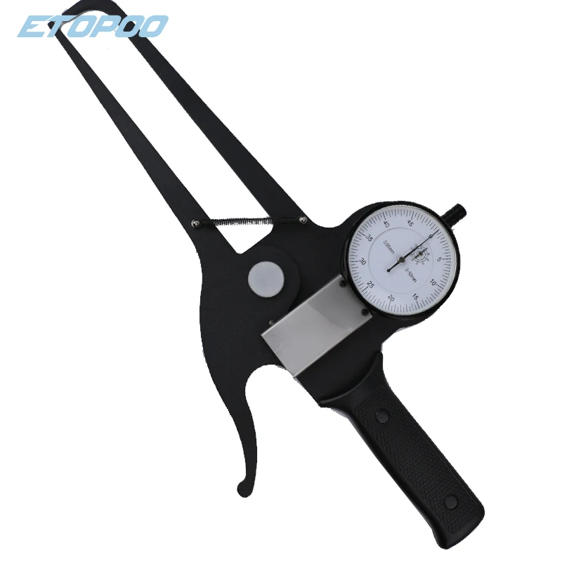 

0-50mm 125mm Snap Gage Outside Diameter Dial Caliper Thickness Gauge Throat Depth 125mm Measurement Tool