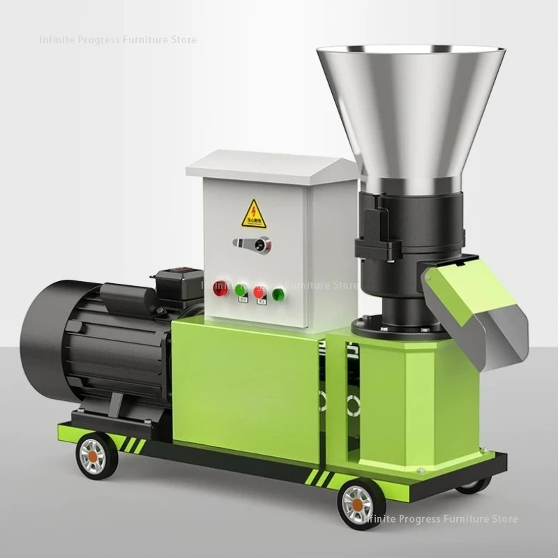 Livestock Farm Pellet Mill Modern Metal Small Sized Outdoor Pellet Mill Balcony Commercial Furniture Deeltjesmachine Ls50klj
