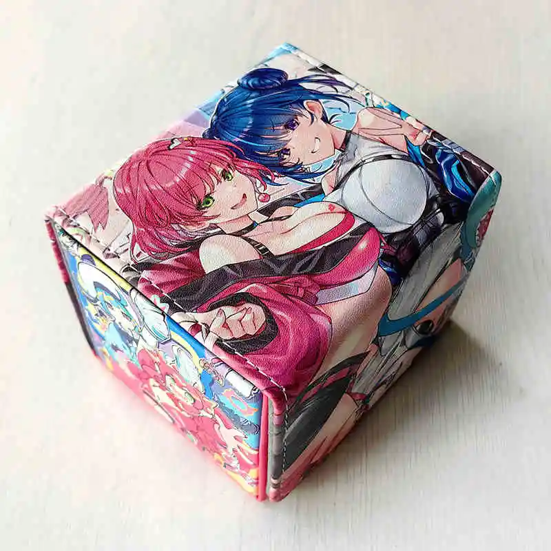 Yu-Gi-Oh! Water Enchantress of The Temple Game Portable Diy Action Toy Figures Anime Game Collection Accommodate Storage Box